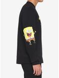 SpongeBob SquarePants Squidward & Spongebob Eyelash Sweatshirt, BLACK, alternate