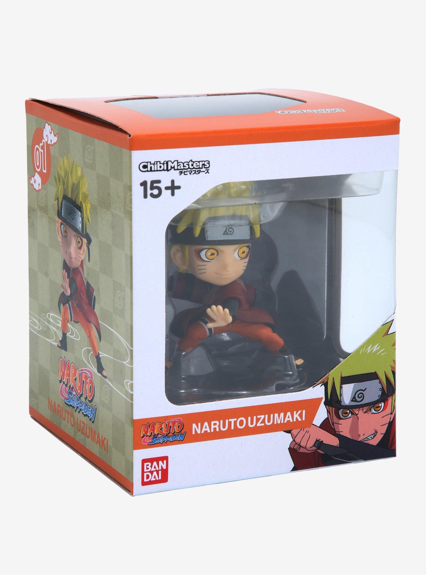 Bandai Spirits Naruto Shippuden Chibi Masters Naruto Uzumaki Figure, , alternate