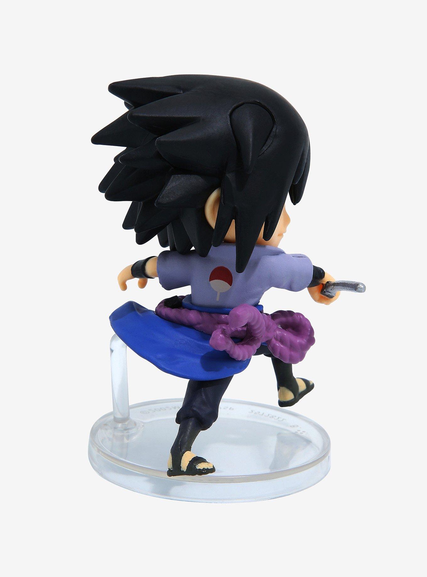 Bandai Spirits Naruto Shippuden Chibi Masters Sasuke Uchiha Figure, , alternate