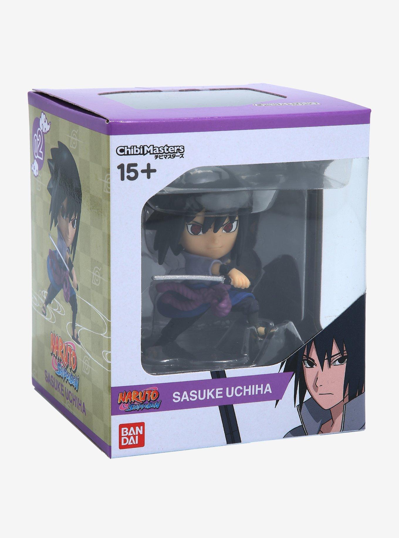 Bandai Spirits Naruto Shippuden Chibi Masters Sasuke Uchiha Figure, , alternate