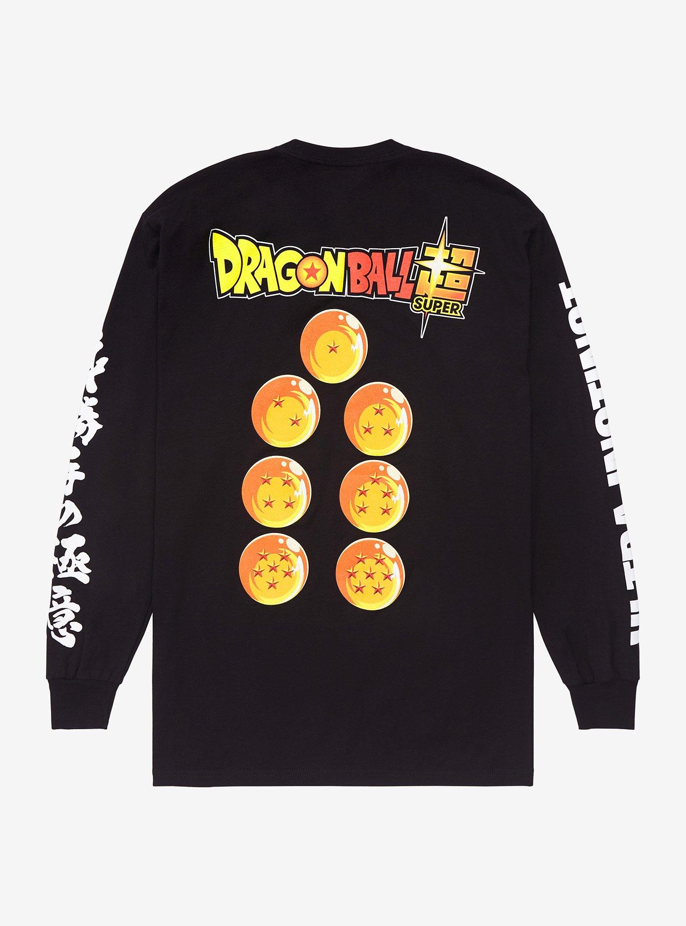 Dragon Ball Super Goku Ultra Instinct Long-Sleeve T-Shirt, BLACK, alternate