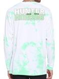 Hunter X Hunter Gon Fishing Pole Tie-Dye Long-Sleeve T-Shirt, GREEN, alternate