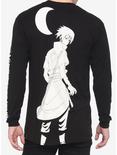 Naruto Shippuden Naruto & Sasuke Long-Sleeve T-Shirt, BLACK, alternate