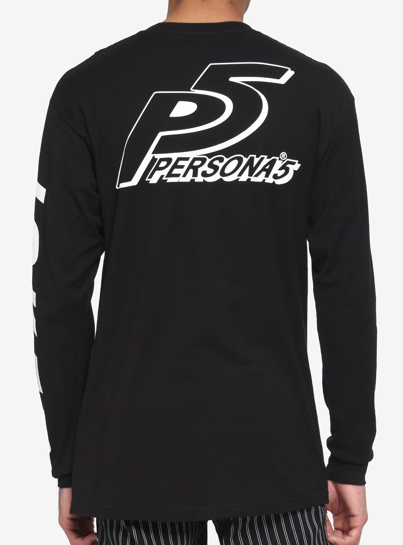 Persona 5 Joker Long-Sleeve T-Shirt, BLACK, alternate