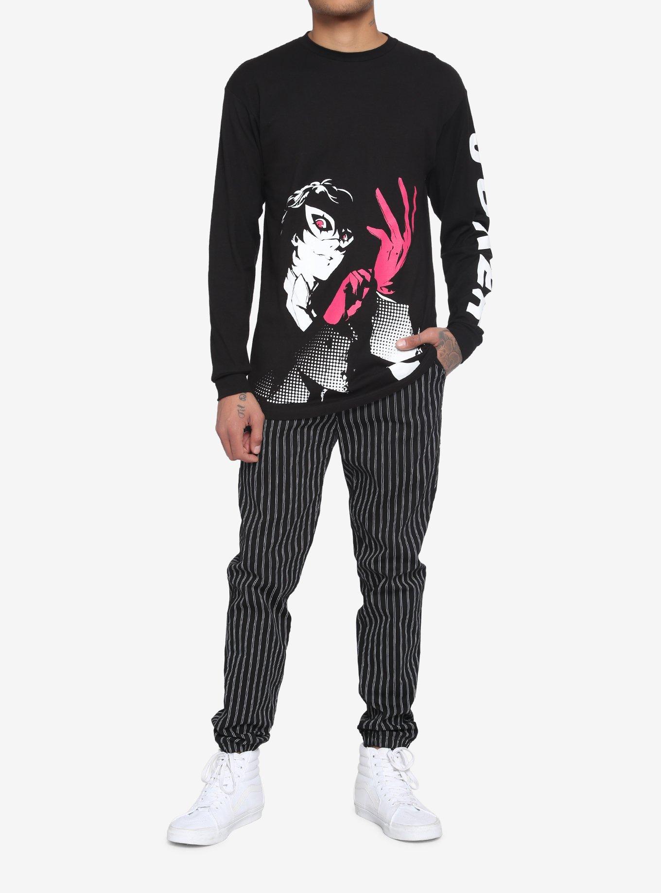 Persona 5 Joker Long-Sleeve T-Shirt, BLACK, alternate