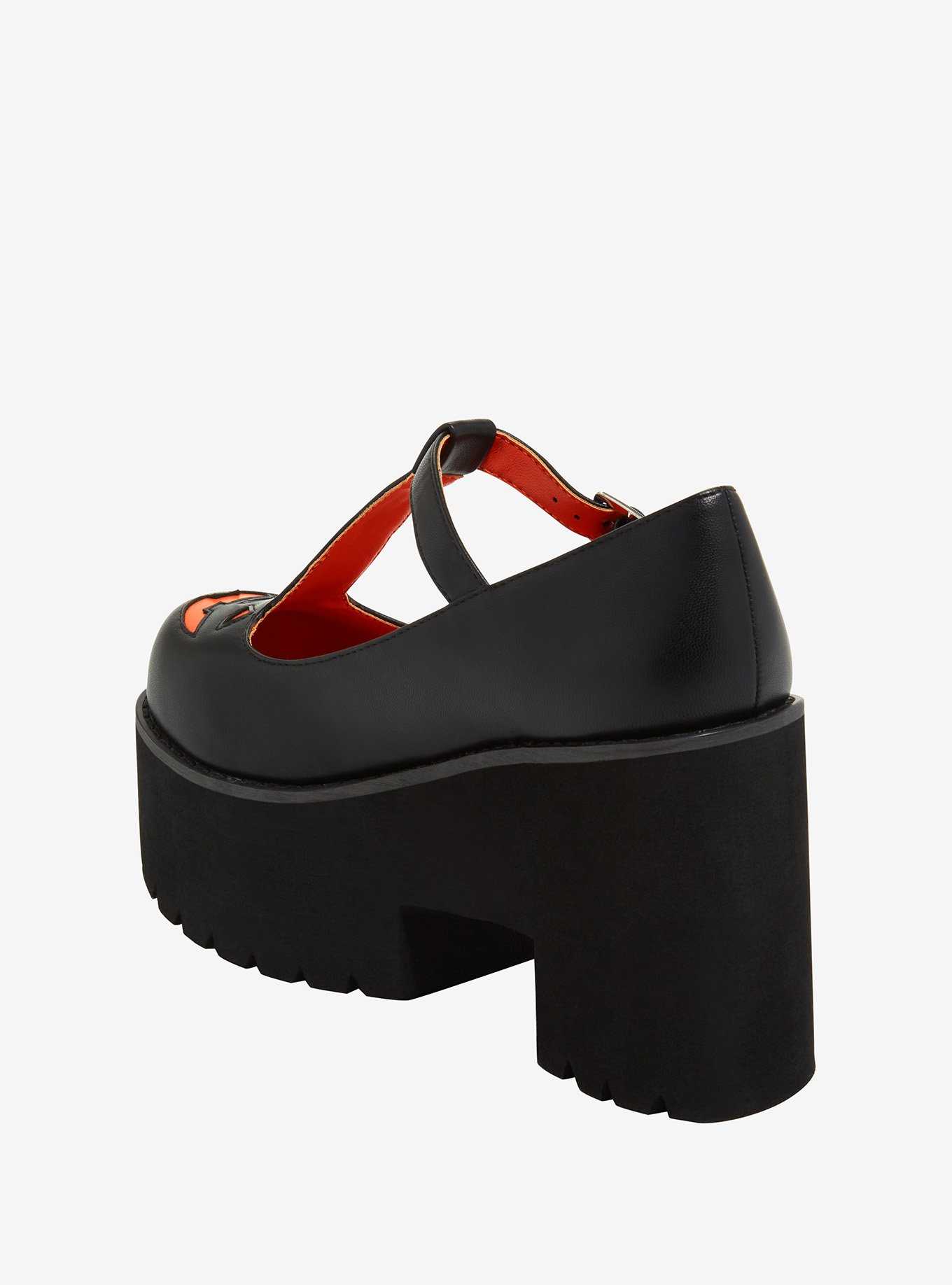 Pumpkin T-Strap Platform Mary Janes, , hi-res