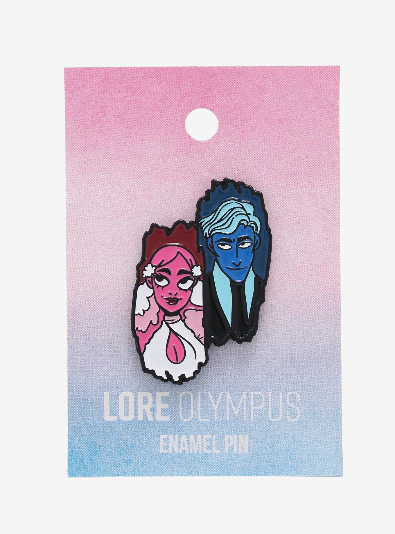 Lore Olympus Couple Enamel Pin, , alternate