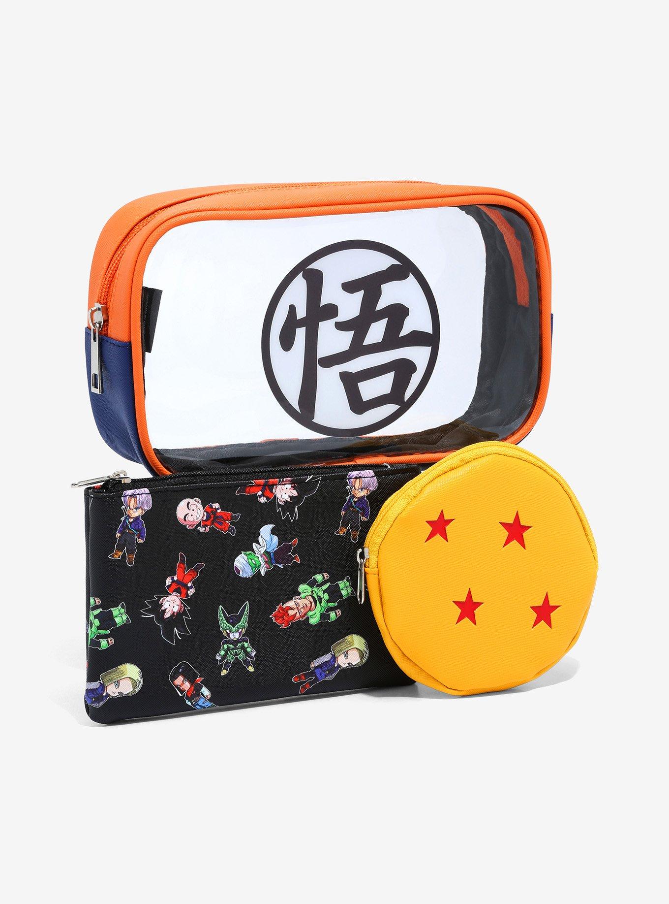 Dragon Ball Z Chibi Characters & 4 Star Dragon Ball Cosmetic Bag Set - BoxLunch Exclusive, , alternate