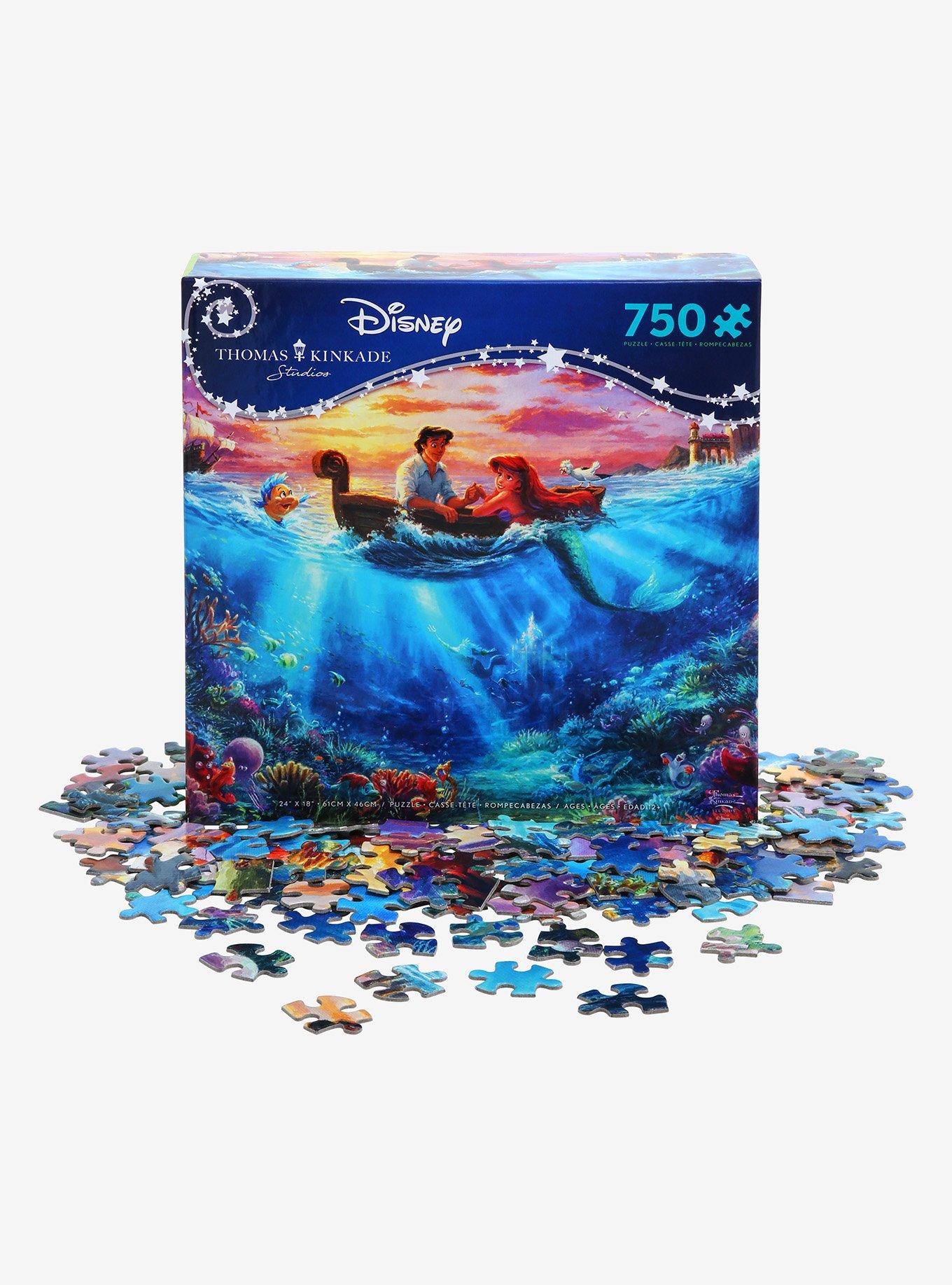 Disney The Little Mermaid Scenic 750-Piece Puzzle, , alternate