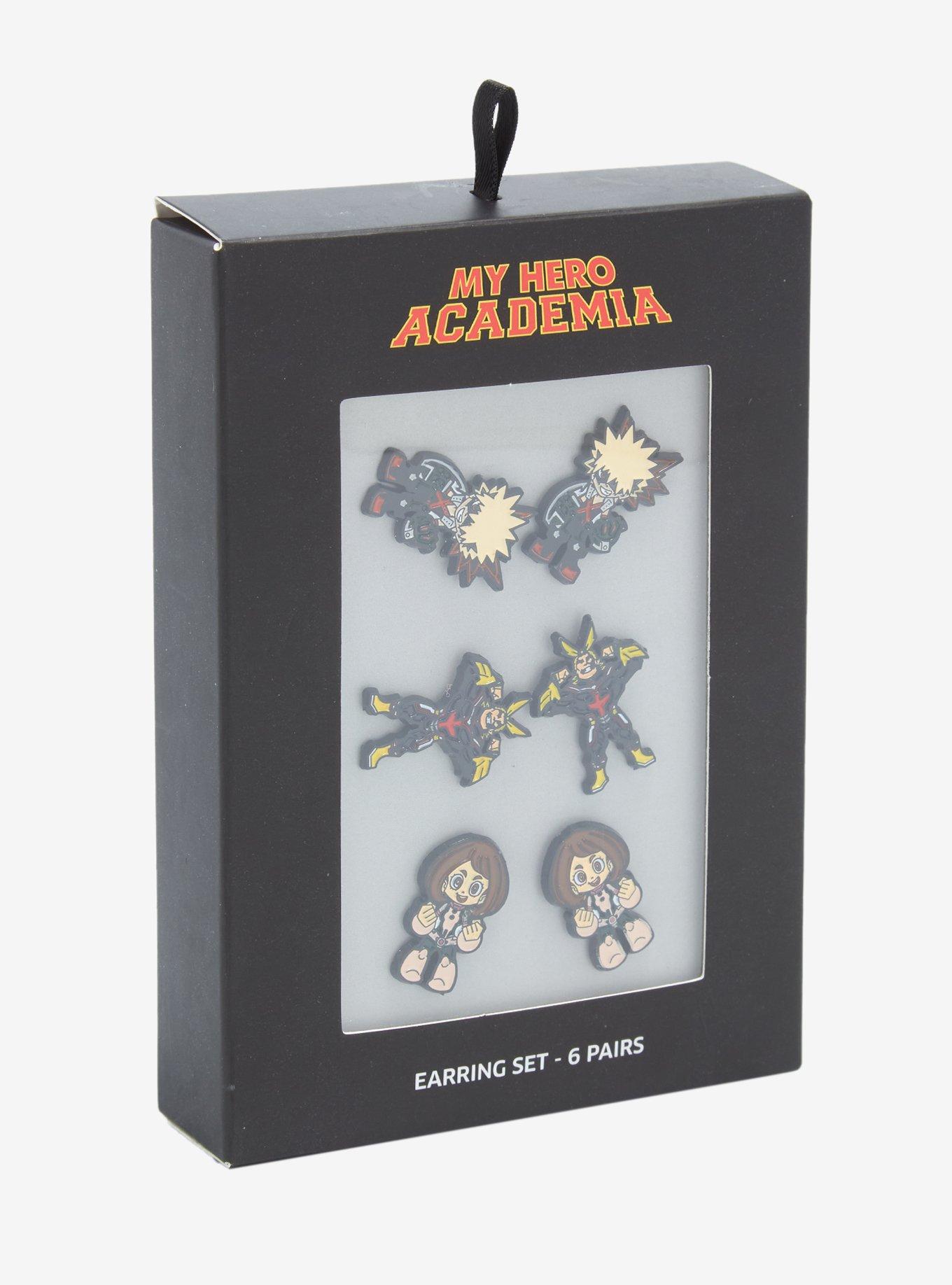 My Hero Academia Character Icons Stud Earring Set, , alternate