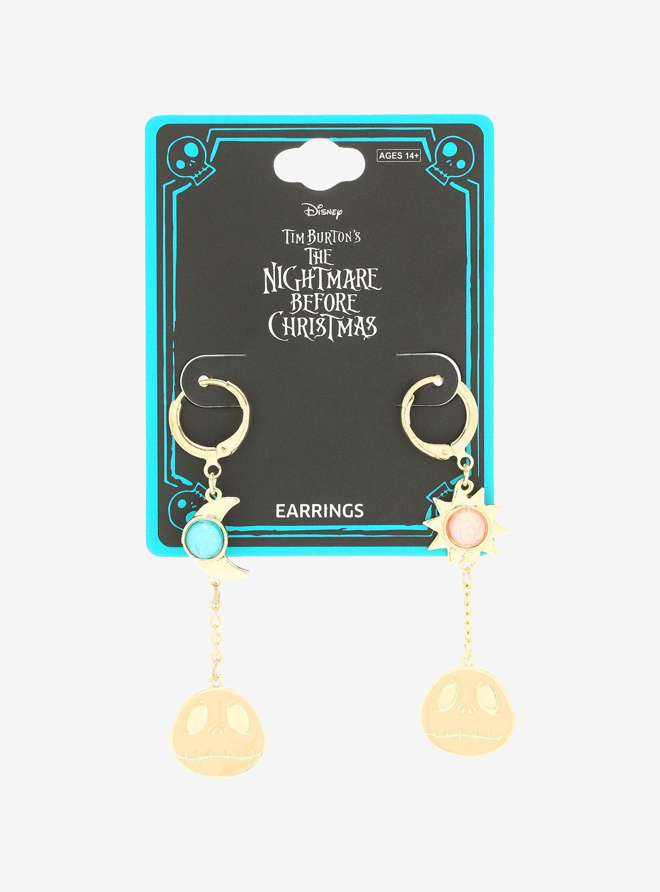 The Nightmare Before Christmas Celestial Jack Skellington Mismatch Earrings, , alternate