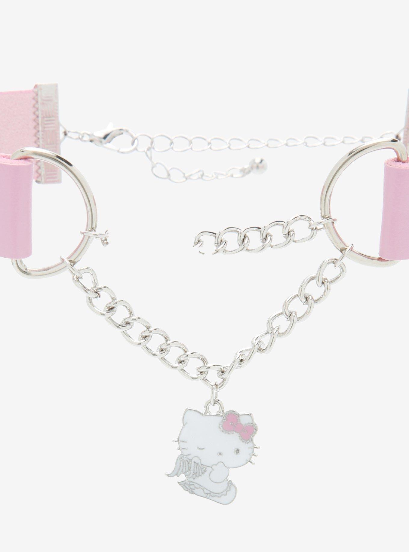 Hello Kitty Angel Pink Choker, , alternate