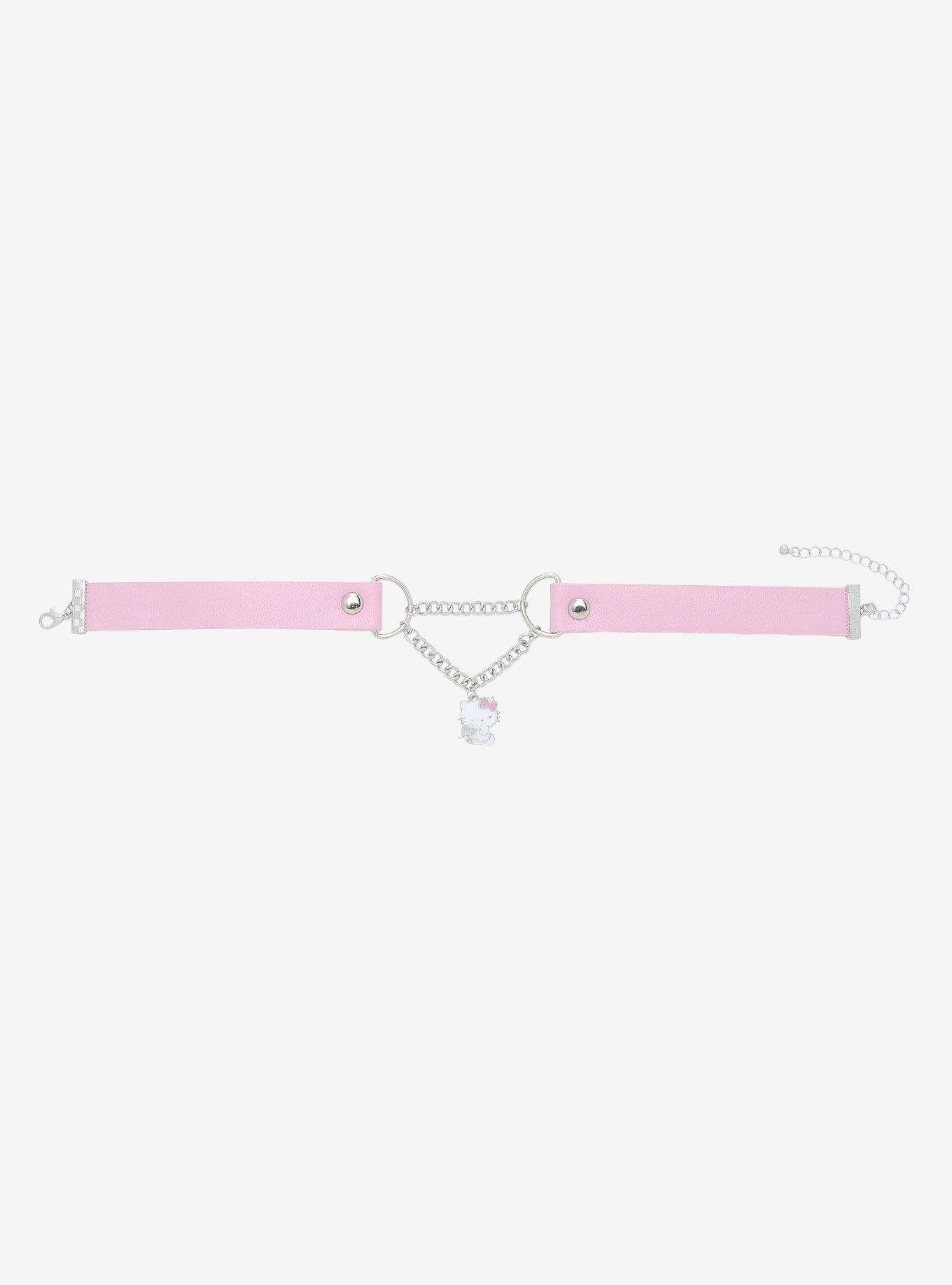 Hello Kitty Angel Pink Choker, , alternate