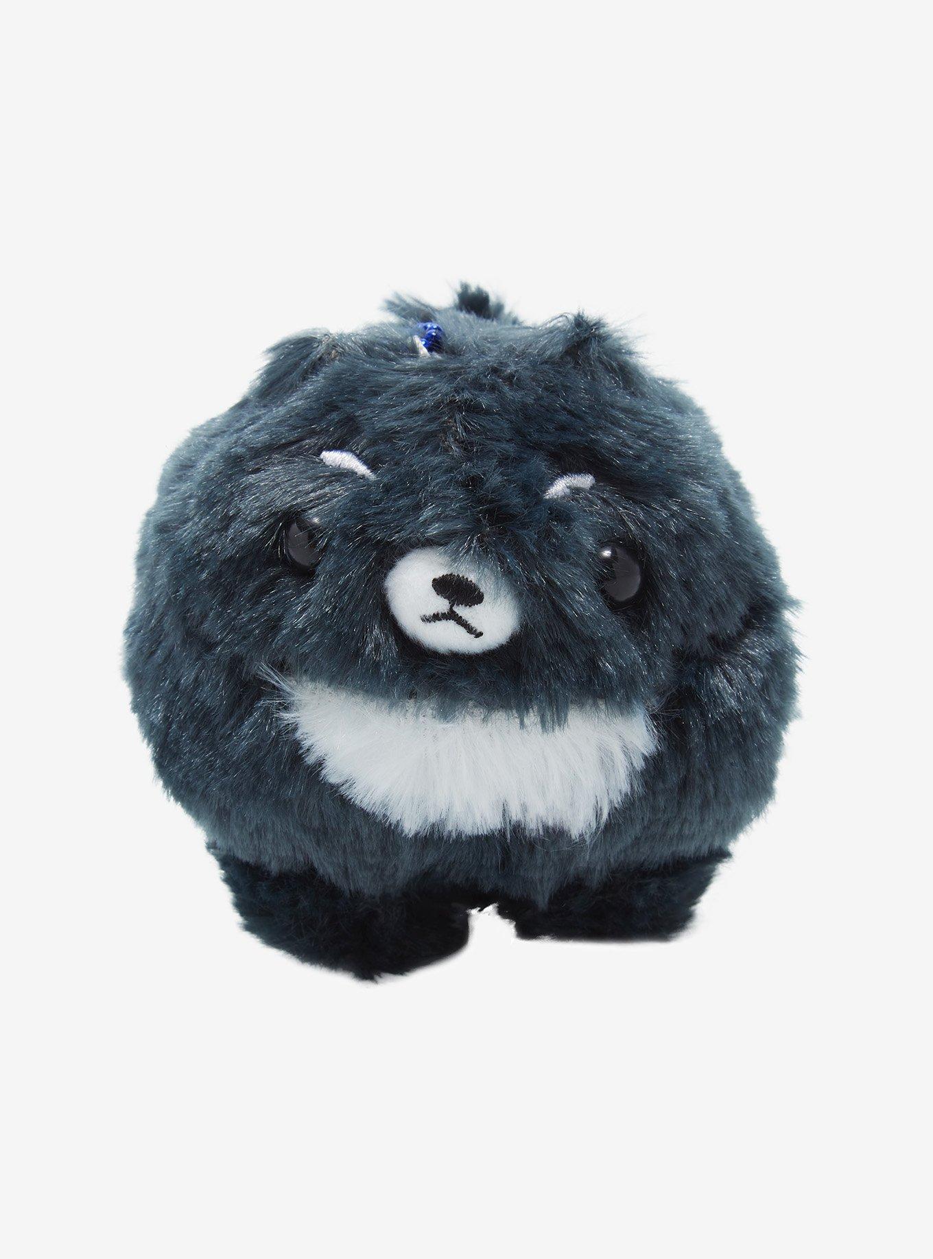 Pomeranian Mini Plush Key Chain, , alternate