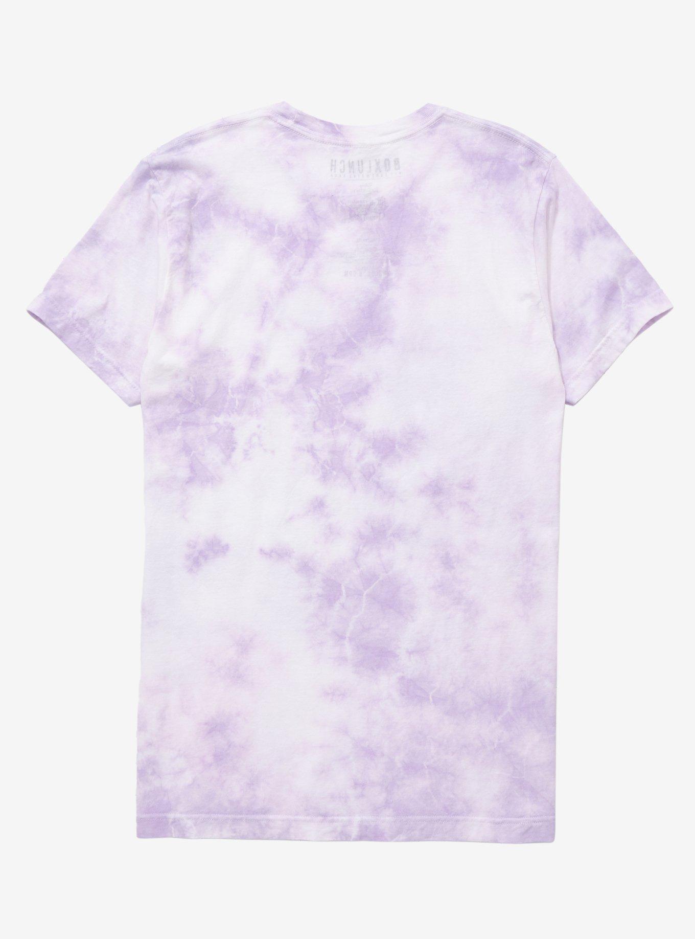 Disney The Nightmare Before Christmas Sally Enchanted By You Women&rsquo;s Tie-Dye T-Shirt - BoxLunch Exclusive, LIGHT PURPLE, alternate