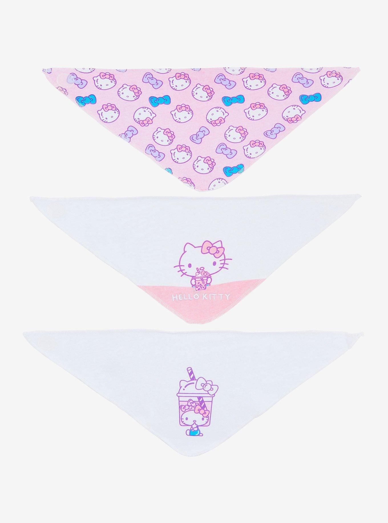 Hello Kitty Boba Time Bib Set - BoxLunch Exclusive, , alternate