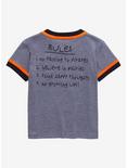 Disney Peter Pan Camp Lost Boys Toddler Ringer T-Shirt - BoxLunch Exclusive, GREY, alternate