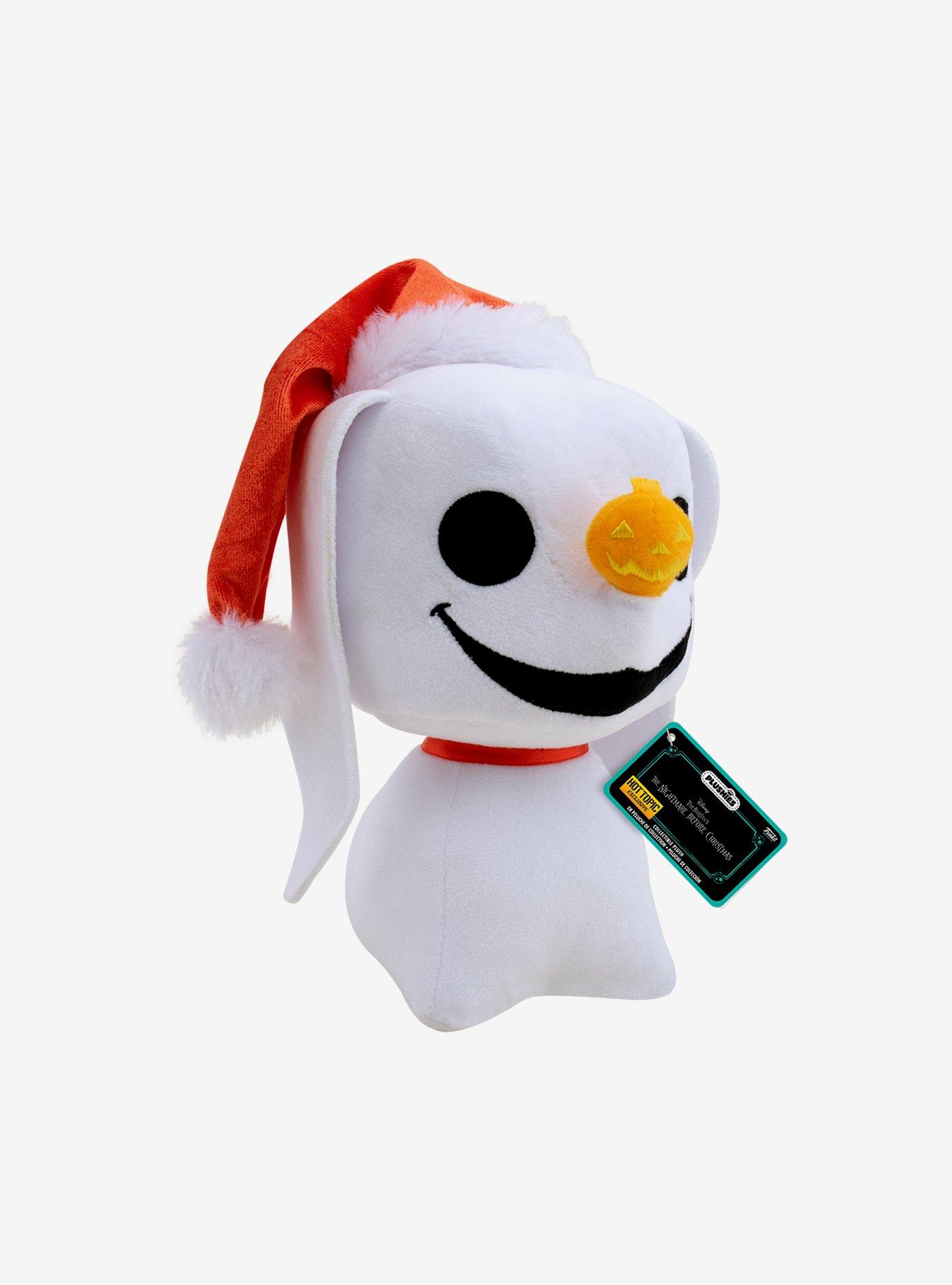 Funko The Nightmare Before Christmas Zero Santa Hat Collectible Plush Hot Topic Exclusive, , alternate