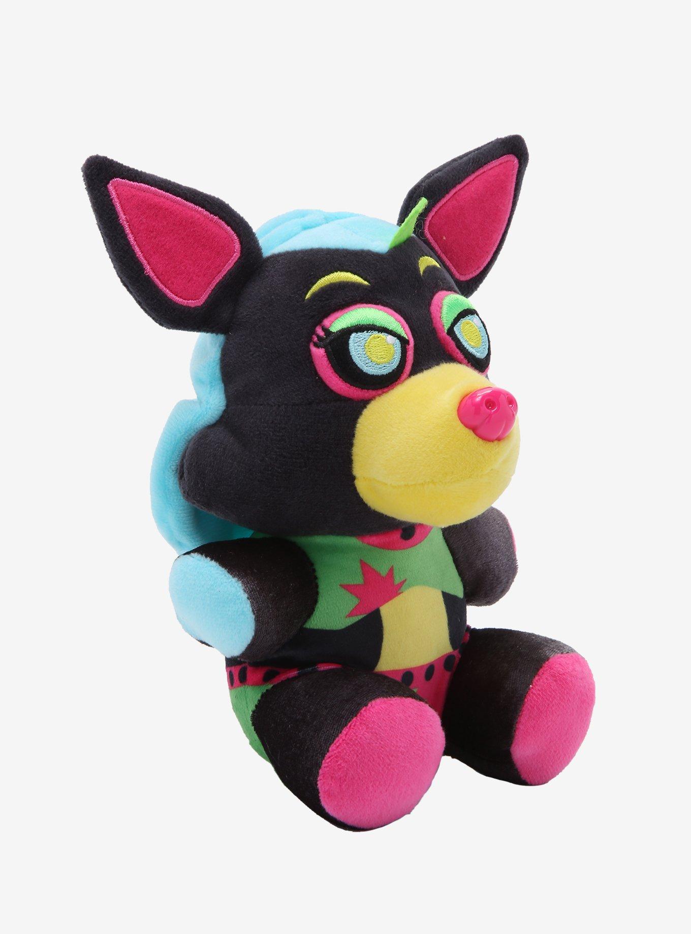 Funko Five Nights At Freddy's: Security Breach Blacklight Roxanne Wolf Plush Hot Topic Exclusive, , alternate