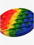 Pop'd Rainbow Fidget Silicone Circle, , alternate