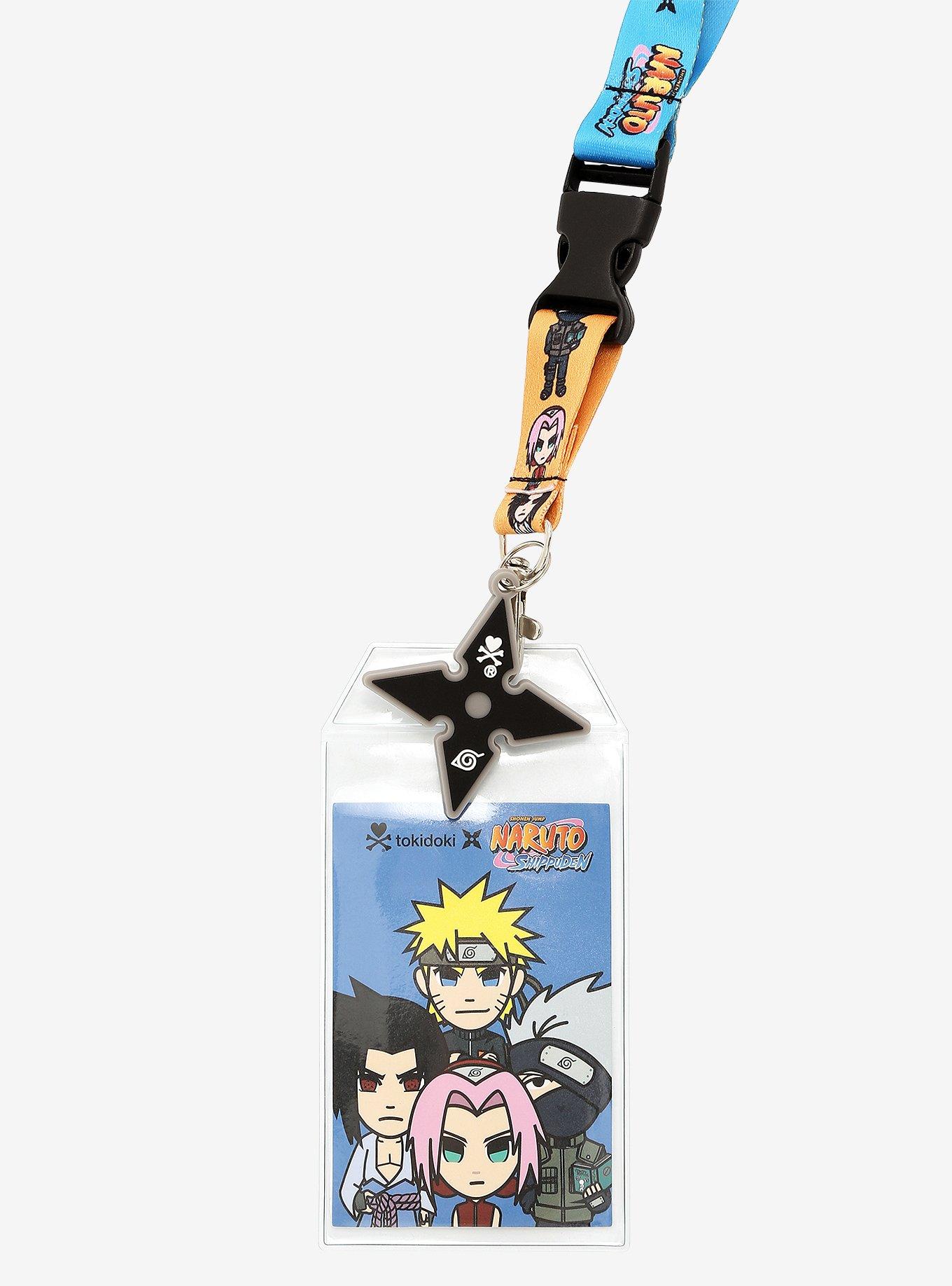 tokidoki x Naruto Shippuden Chibi Group Lanyard - BoxLunch Exclusive, , alternate