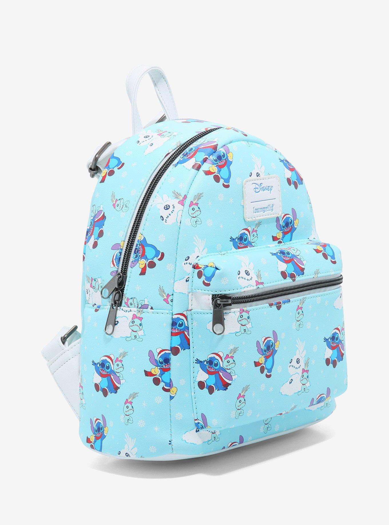 Loungefly Disney Lilo & Stitch Snow Day Mini Backpack, , alternate