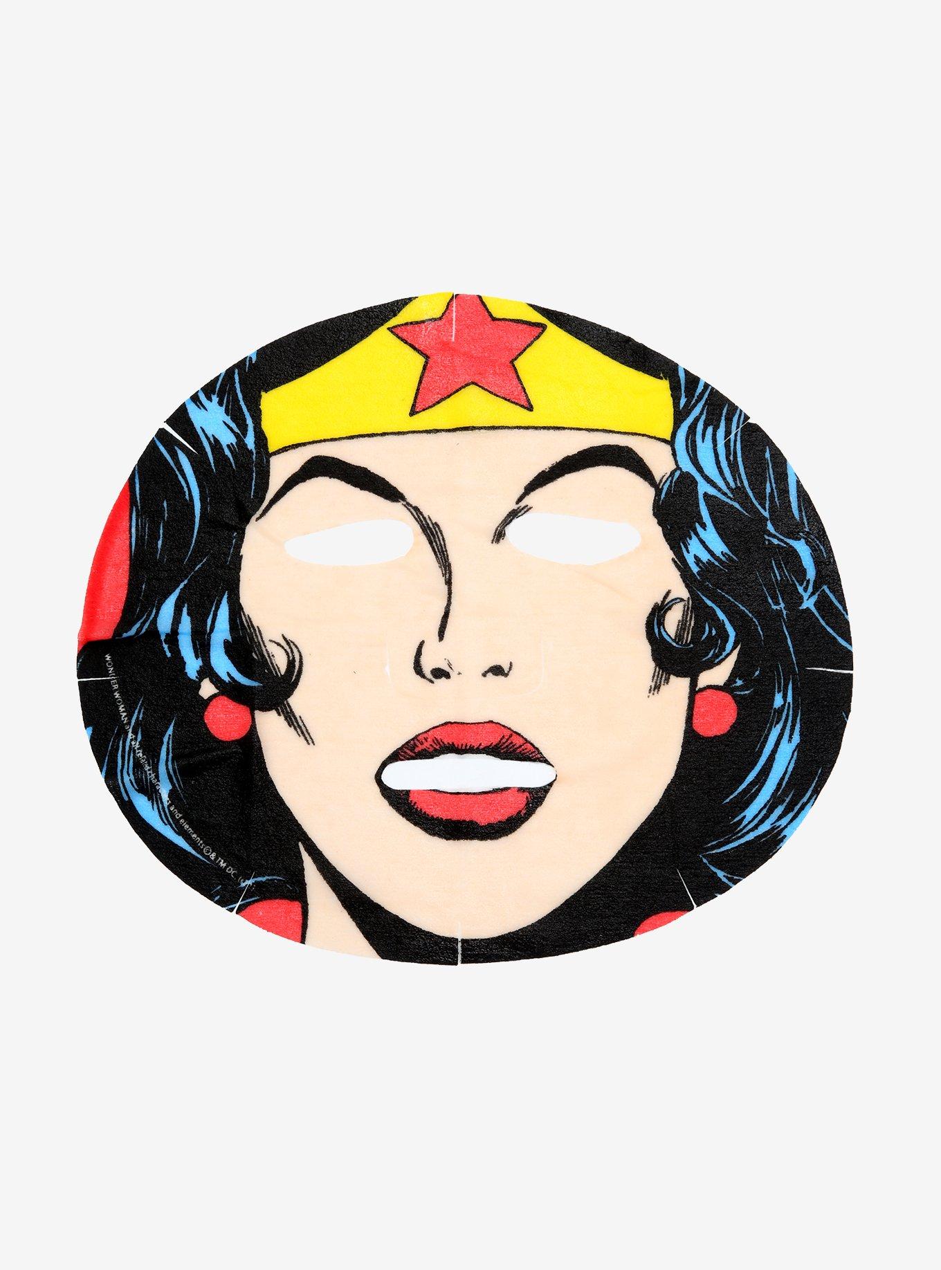 Mad Beauty DC Comics Wonder Woman Watermelon Face Mask, , alternate