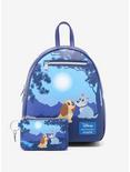 Loungefly Disney Lady And The Tramp Moonlight Stroll Mini Backpack, , alternate