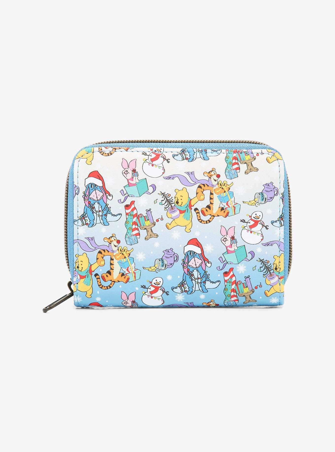 Loungefly Disney Winnie The Pooh Friends Holiday Mini Wallet, , alternate