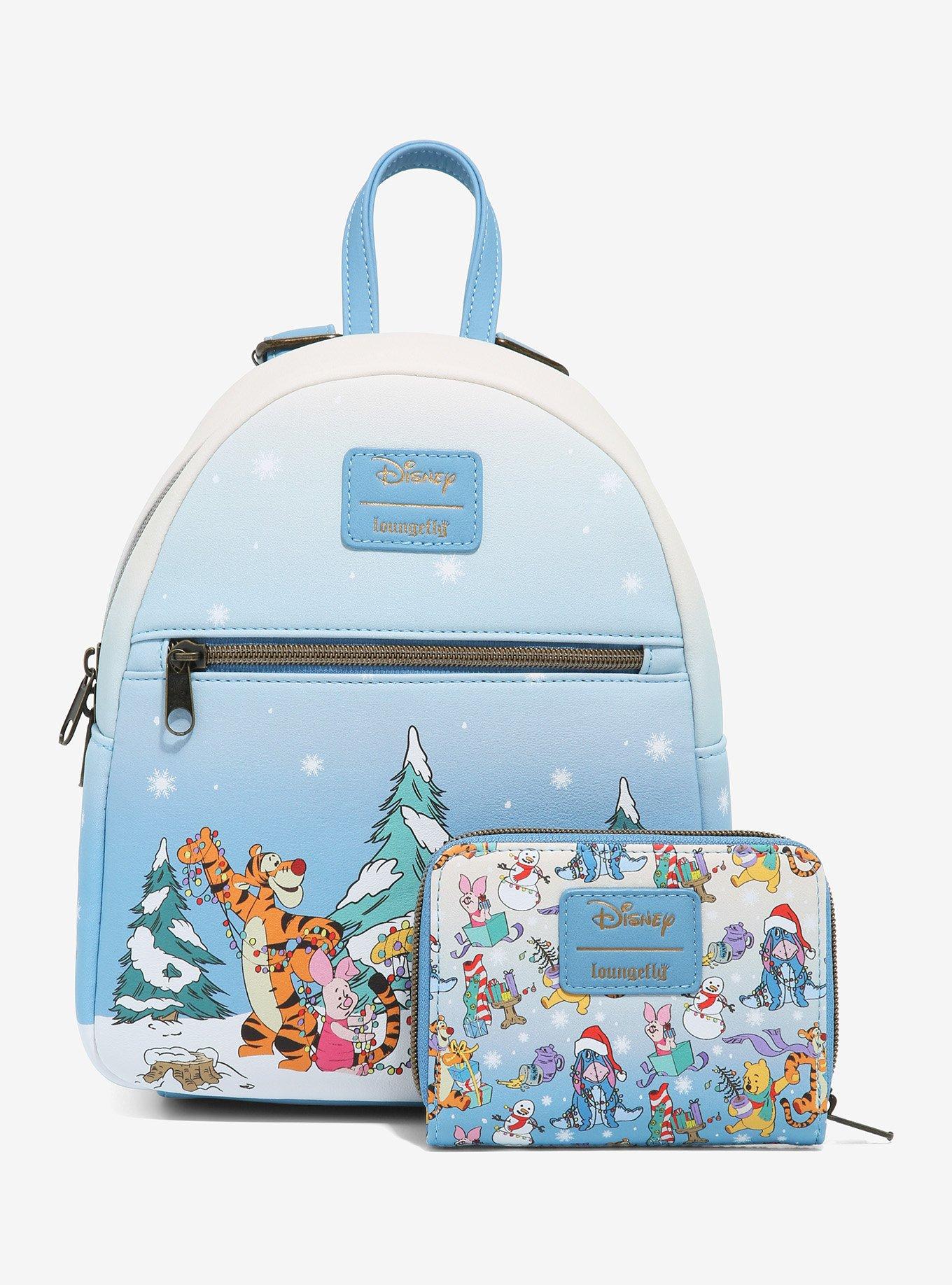 Loungefly Disney Winnie The Pooh Friends Holiday Mini Wallet, , alternate