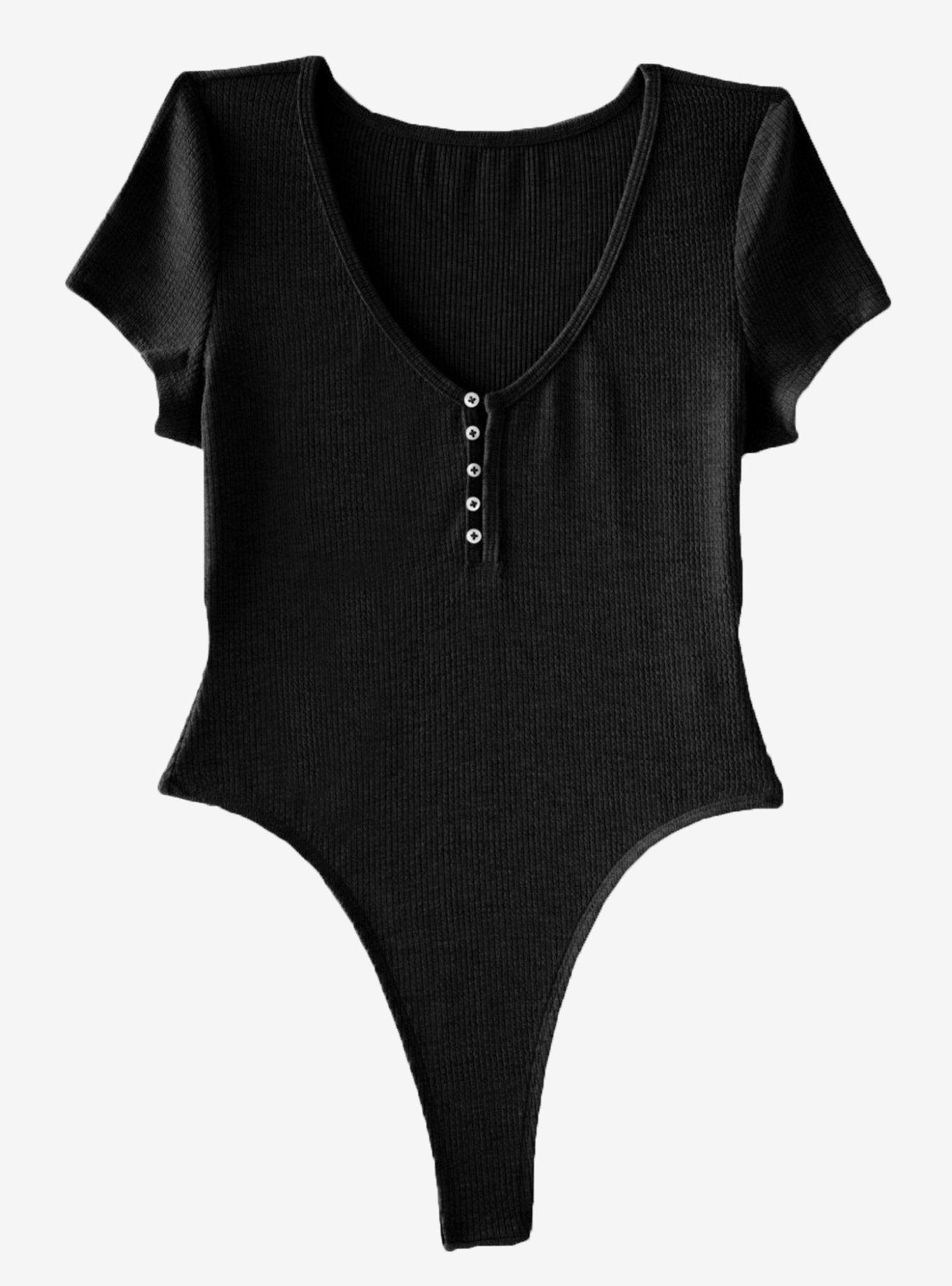 Dippin Daisys Cool Girl Bodysuit Black, BLACK, alternate