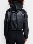 Azalea Wang Pop The Hood Cropped Jacket, BLACK, alternate