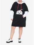 Disney 101 Dalmatians Twofer Hoodie Dress Plus Size, MULTI, alternate