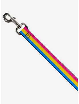 Pansexual Flag Dog Leash, , hi-res