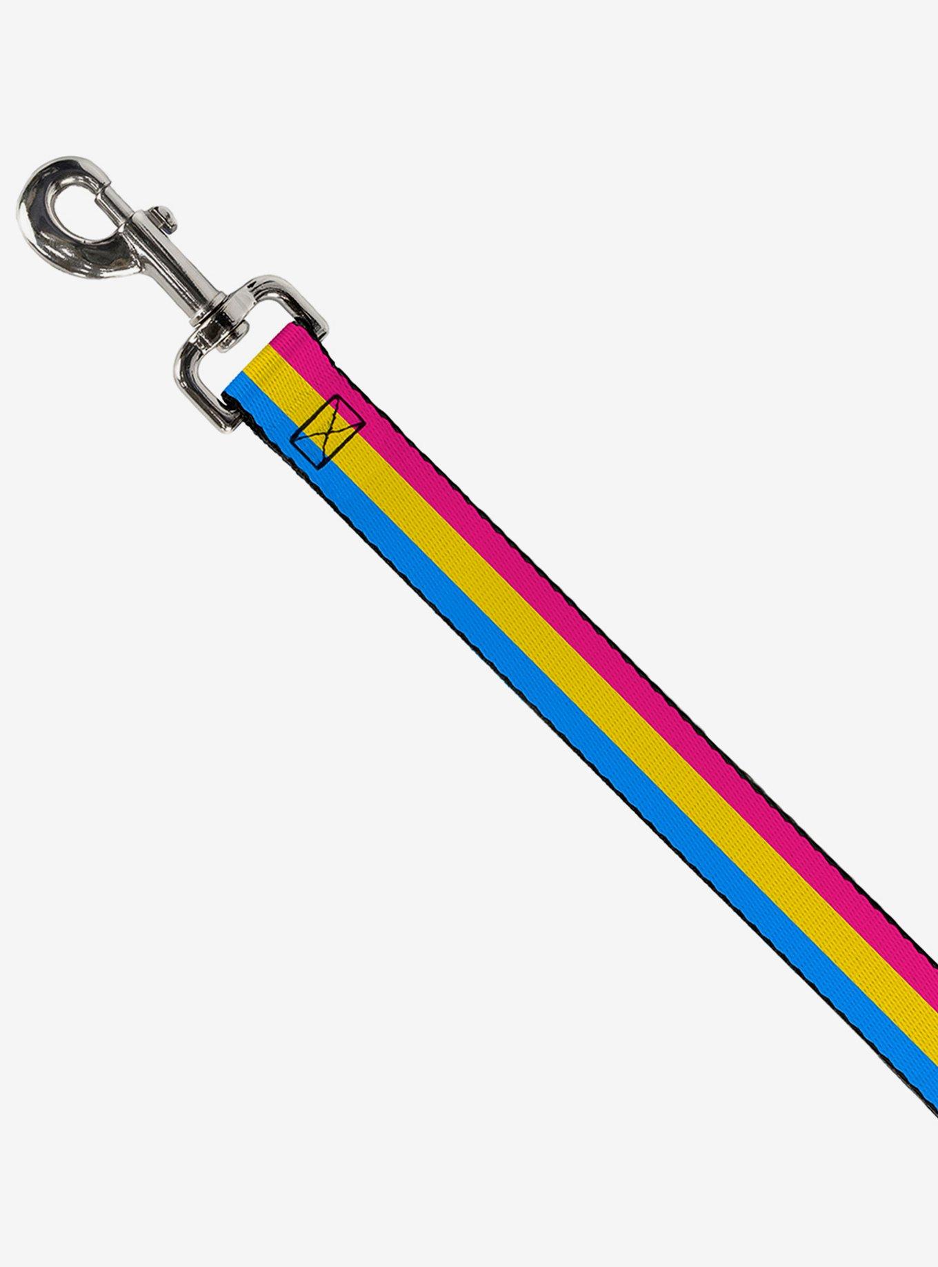 Pansexual Flag Dog Leash, , hi-res