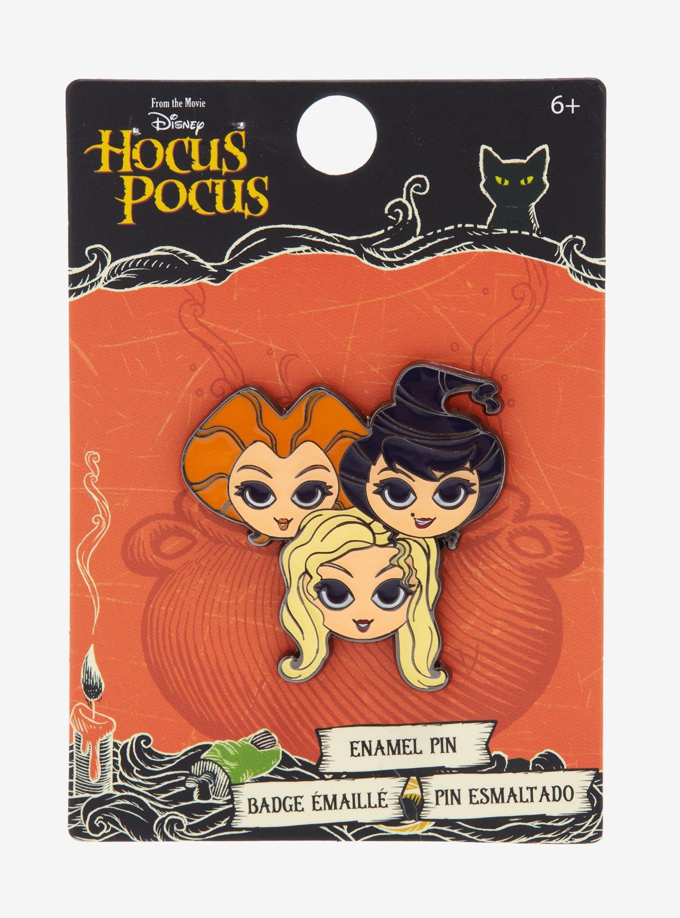 Loungefly Disney Hocus Pocus Sanderson Sisters Enamel Pin, , alternate