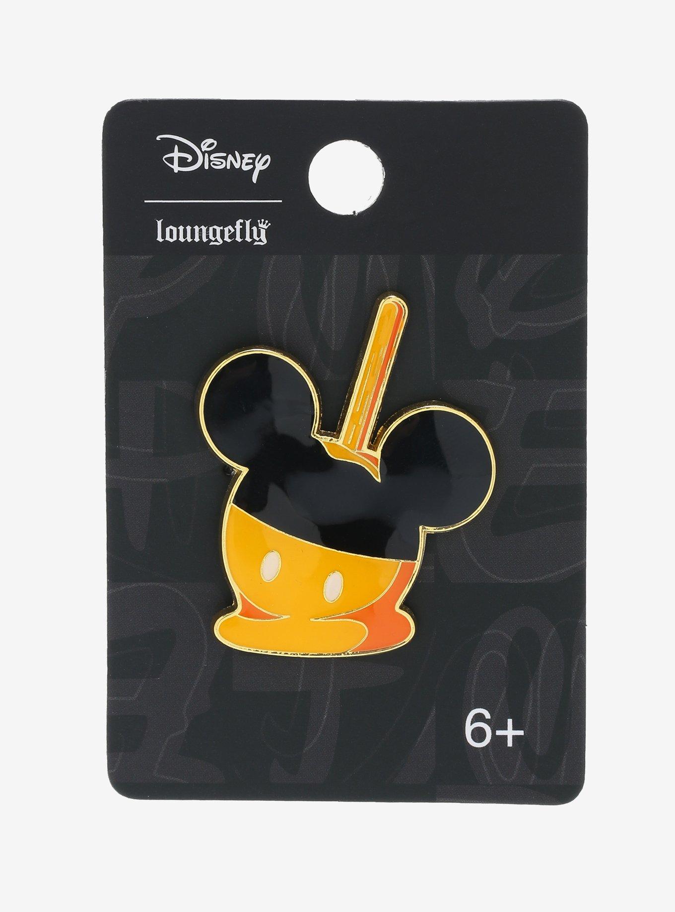 Loungefly Disney Mickey Mouse Candy Apple Enamel Pin, , alternate