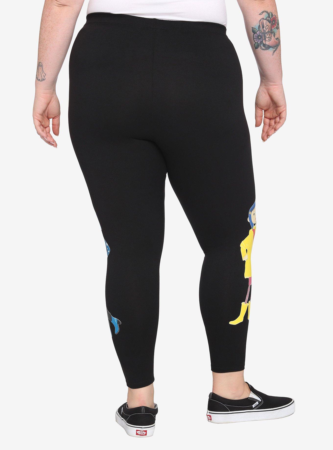 Coraline Mirror Leggings Plus Size, MULTI, alternate