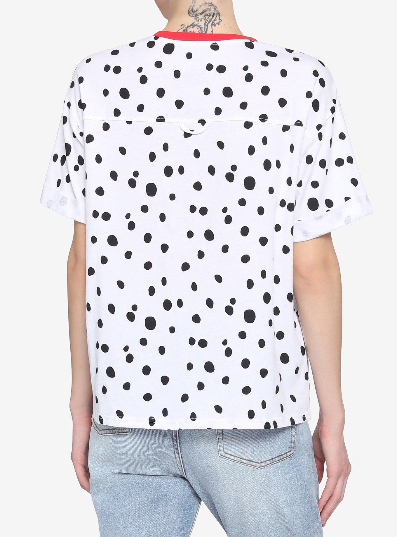 Disney 101 Dalmatians Spots Oversized Girls T-Shirt, MULTI, alternate