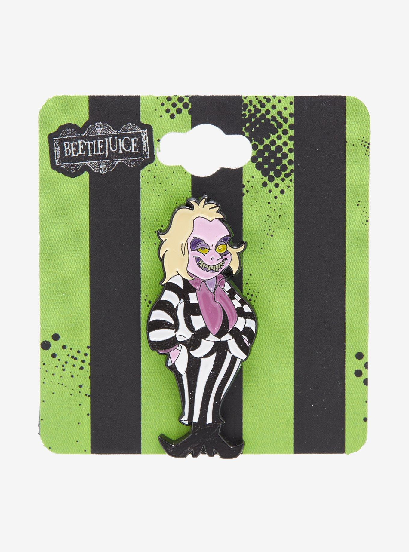 Beetlejuice Animated Enamel Pin, , alternate
