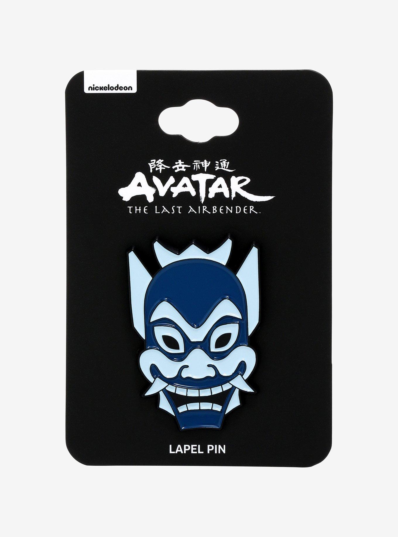 Avatar: The Last Airbender The Blue Spirit Mask Enamel Pin - BoxLunch Exclusive, , alternate