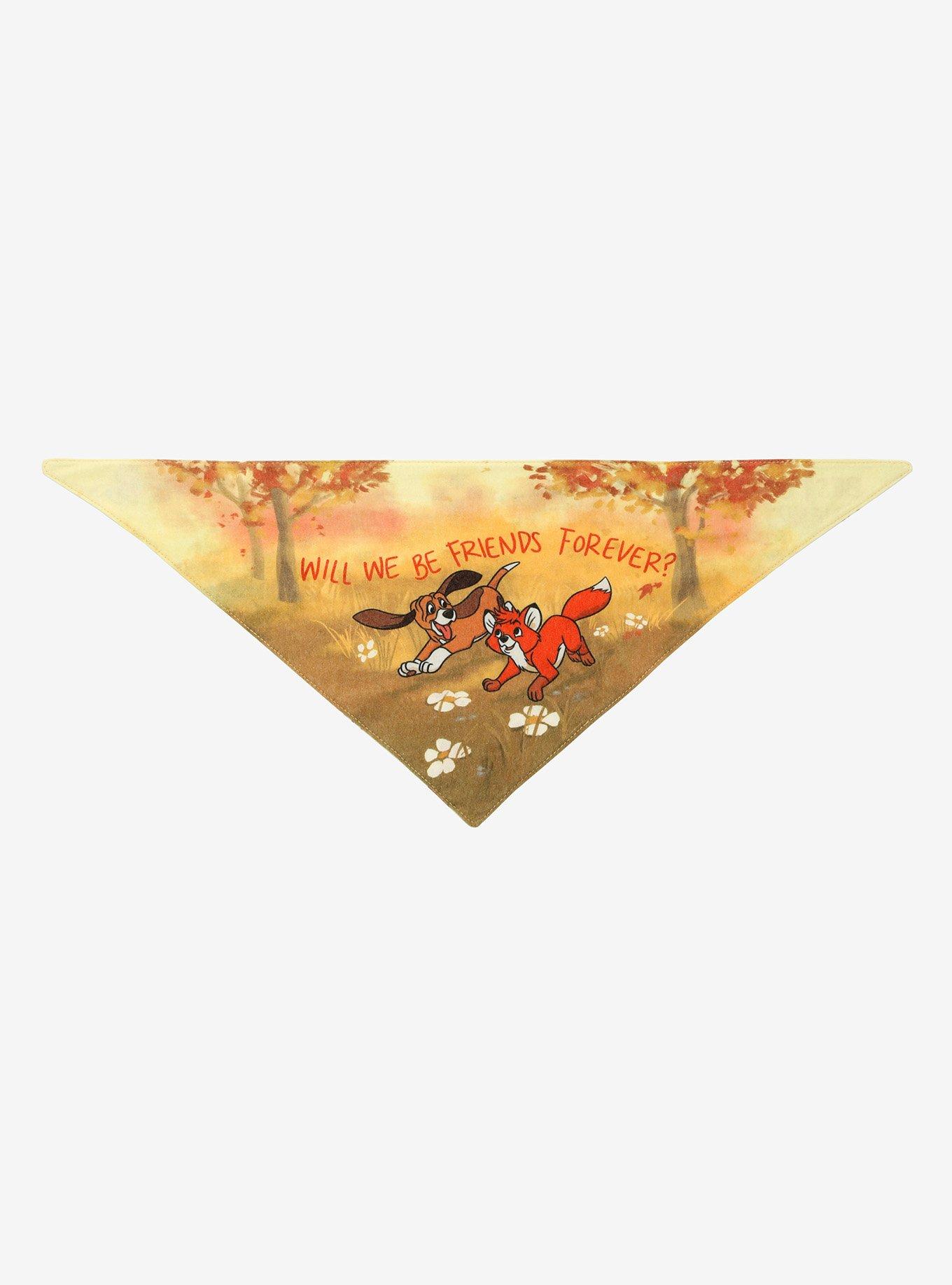 Disney The Fox and the Hound Best of Friends Pet Bandana - BoxLunch Exclusive, MULTI, alternate