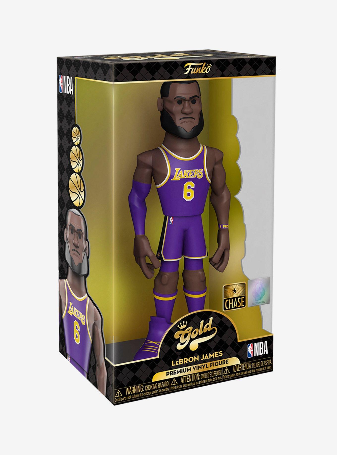 Funko Gold NBA Los Angeles Lakers LeBron James 12 Inch Premium Vinyl Figure, , alternate