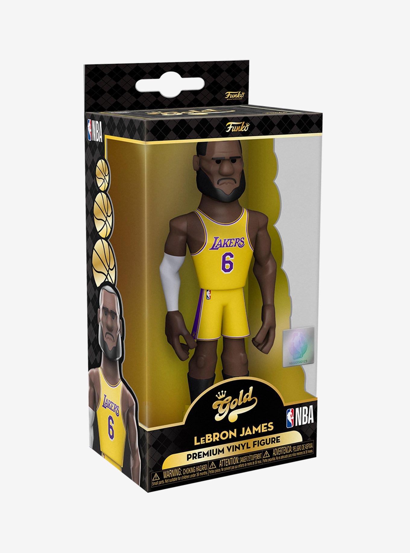 Funko Gold NBA Los Angeles Lakers LeBron James Premium Vinyl Figure, , alternate - view 2