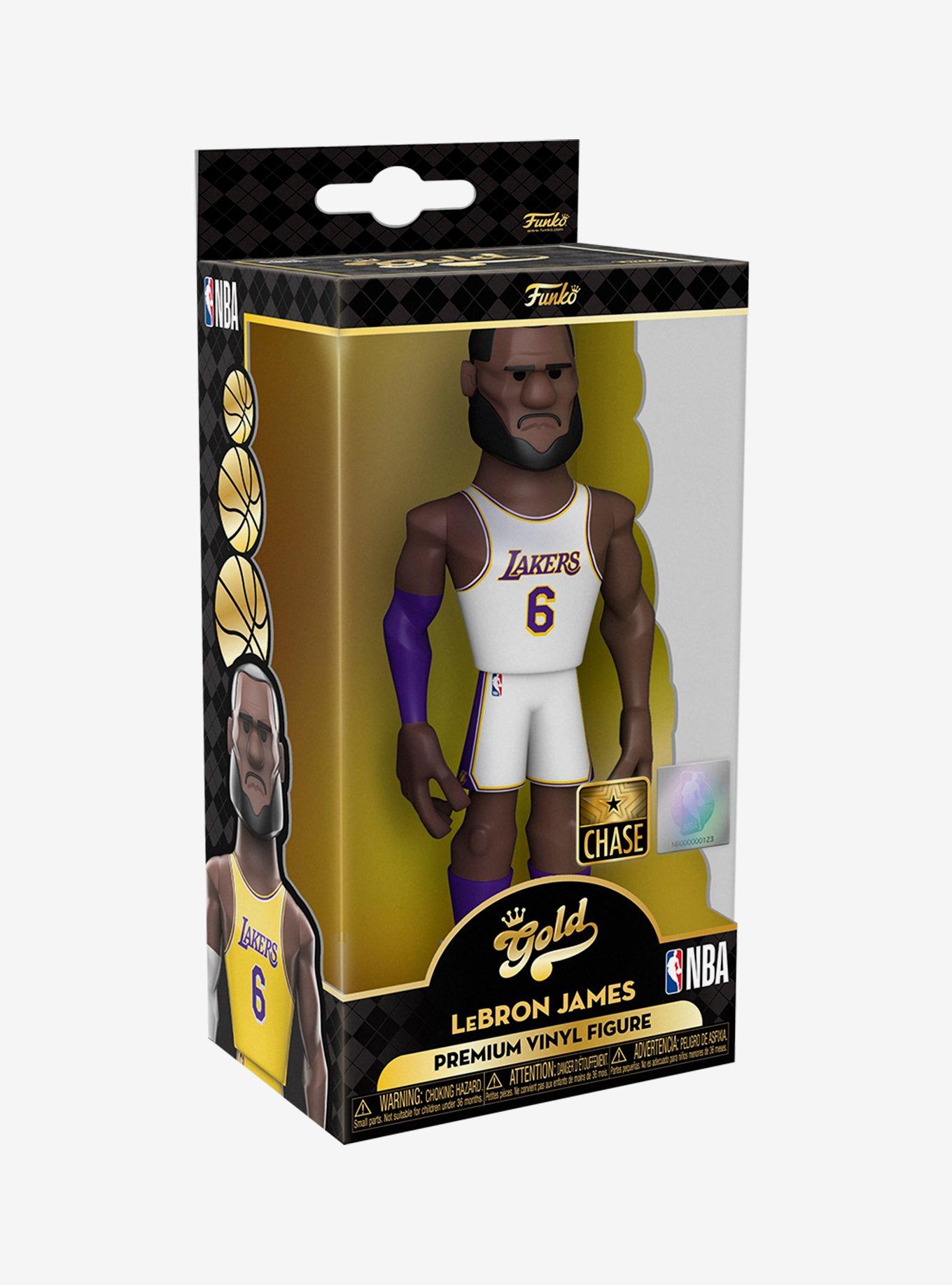 Funko Gold NBA Los Angeles Lakers LeBron James Premium Vinyl Figure, , alternate - view 4