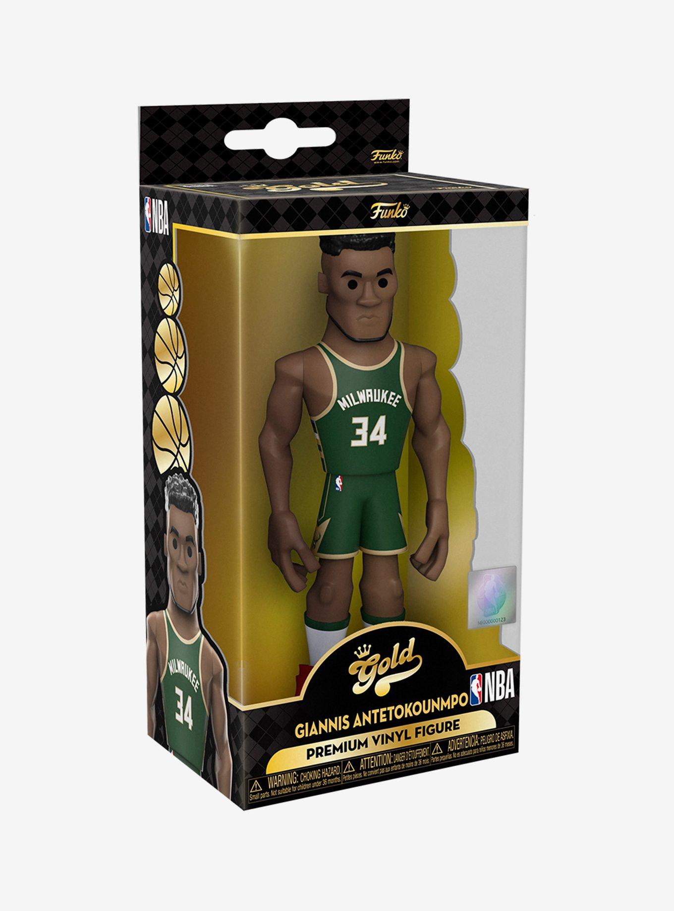 Funko Gold NBA Milwaukee Bucks Giannis Antetokounpo Premium Vinyl Figure, , alternate