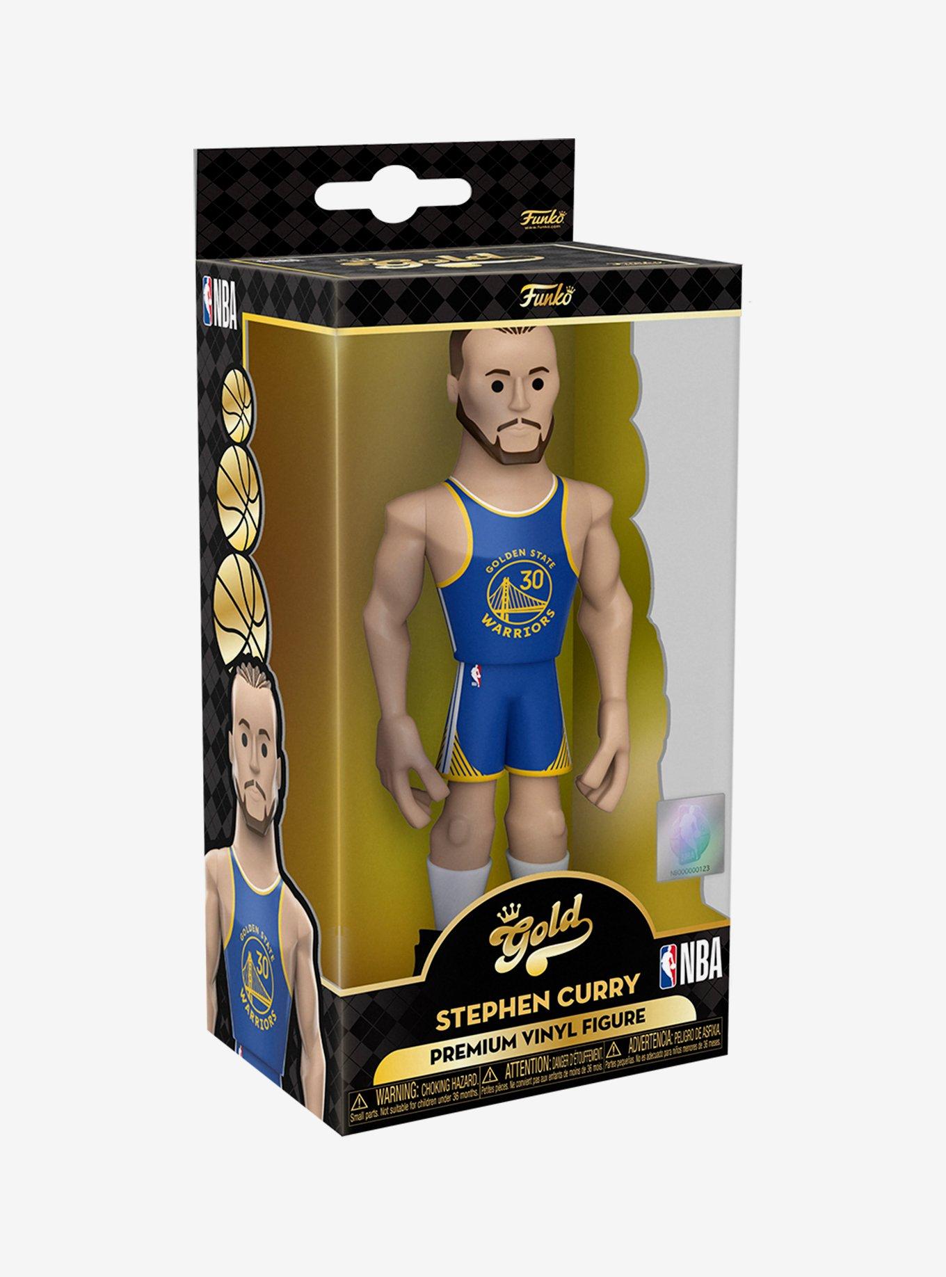 Funko Gold NBA Golden State Warriors Stephen Curry Premium Vinyl Figure, , alternate