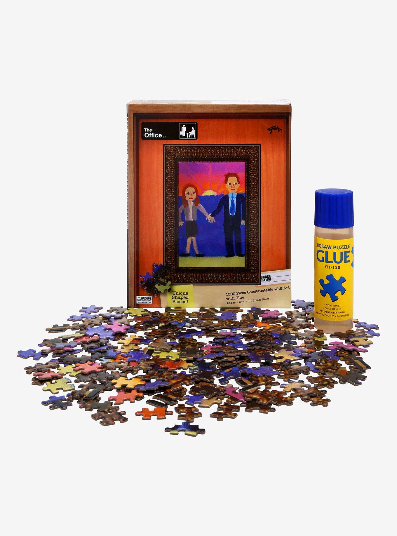 The Office Michael's Painting of Pam & Jim 1000-Piece Puzzle, , alternate