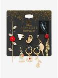 Disney Beauty and the Beast Floral Earring Set - BoxLunch Exclusive, , alternate