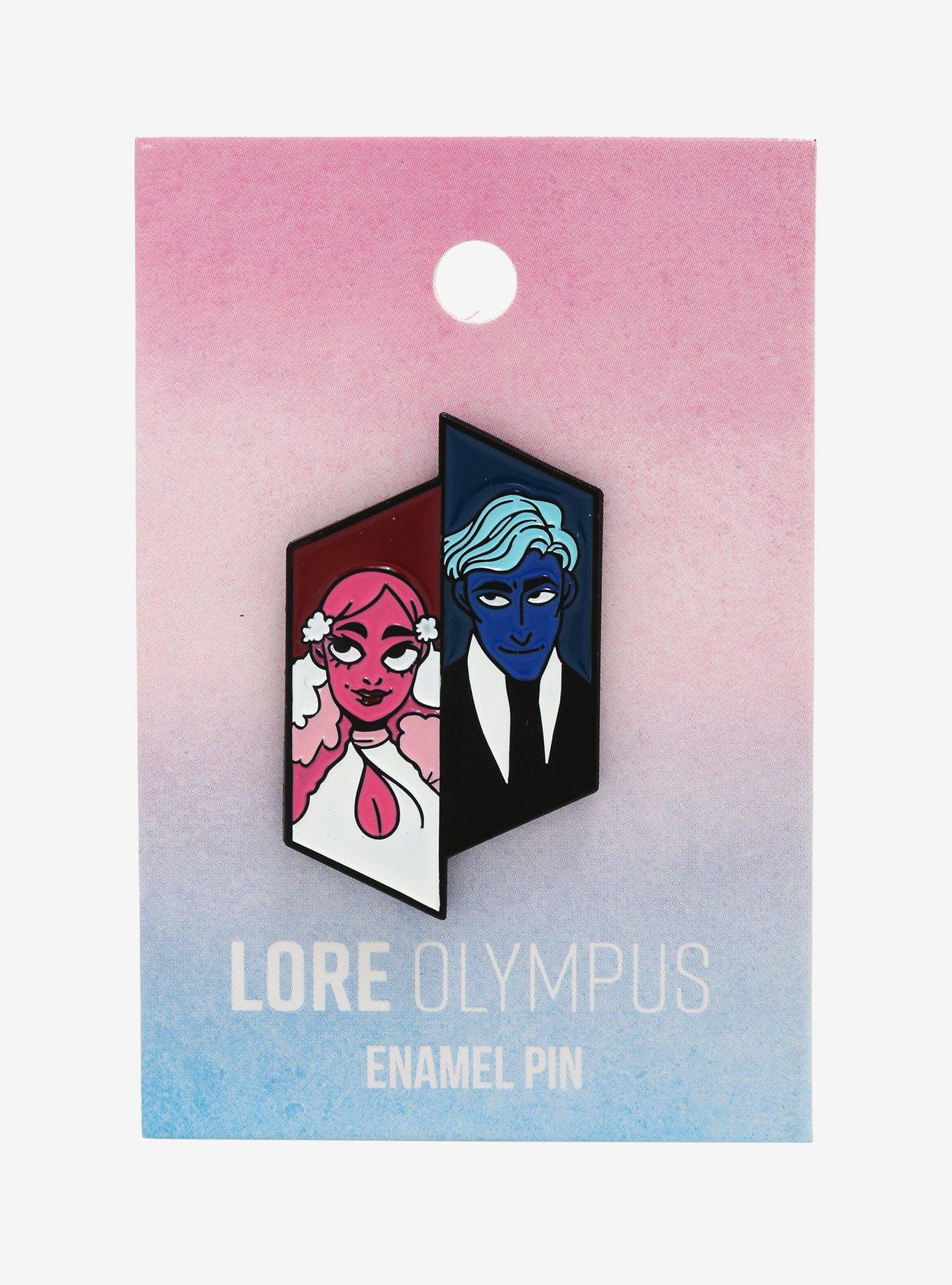 Lore Olympus Persephone & Hades Enamel Pin, , alternate
